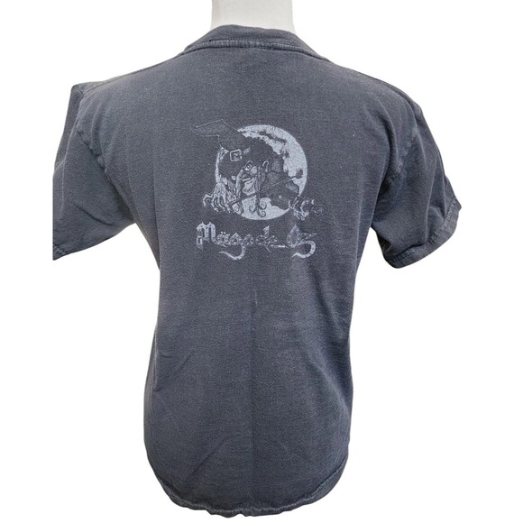 Maga de Oz Celtic Land Band Tee Size M Black 2 Sides Rock Metal Vintage - Picture 4 of 9
